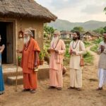 तीन संतों की पति-पत्नी को सीख:जब परिवार में प्रेम और सहयोग होता है, तो मन शांत रहता है, रिश्ते मजबूत बनते हैं